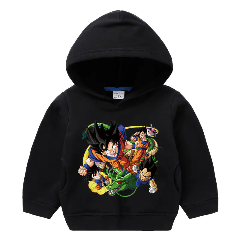 Kids Hooded Sweatshirt, Fleece Lined Outerwear