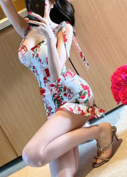 Floral Off-Shoulder Dress