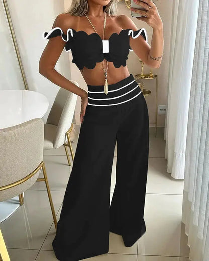 Summer Women’s Casual Two-Piece Set