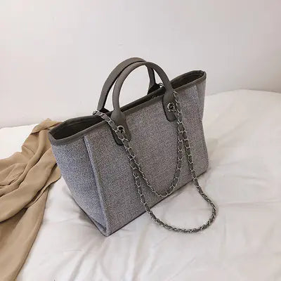 New Korean Style Large Capacity Tote Bag for Women