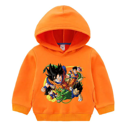 Kids Hooded Sweatshirt, Fleece Lined Outerwear