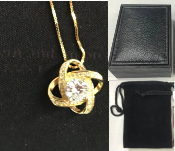 Clover Diamond Necklace in 925 Silver