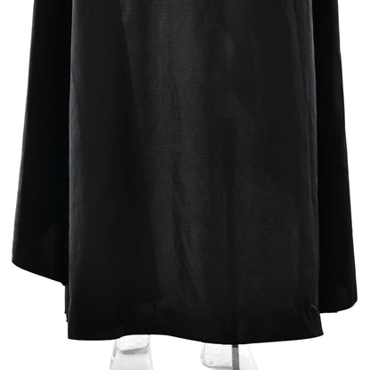 elegant satin long skirt personality suspender ruffle high slit dress club clothing