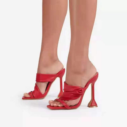 Large Women's Open-Toe High Heel Sandals and Slippers