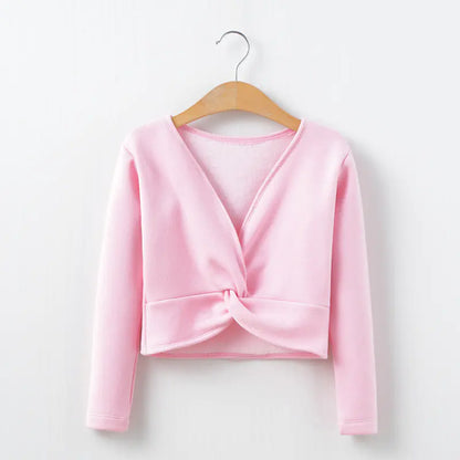 Fleece-Lined Long Sleeve Thickened Sweater Waistcoat