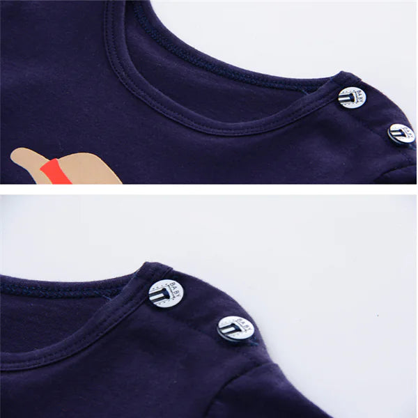 Kids Homewear Cotton Baby Outfit Set for Boys & Girls