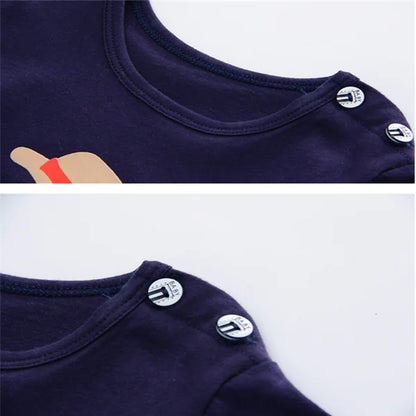 Kids Homewear Cotton Baby Outfit Set for Boys & Girls