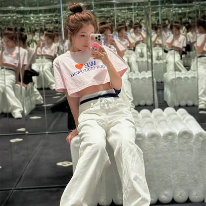 Spring/Summer Women's Casual Round Neck T-Shirt