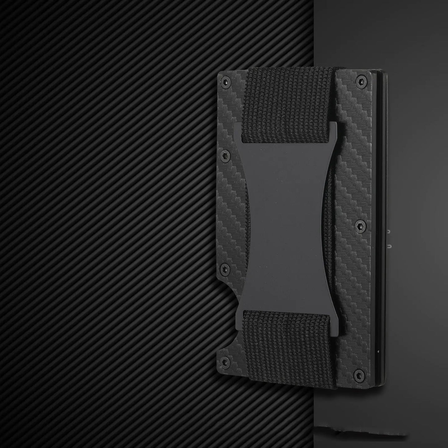 Urban Minimalist Carbon Fiber Wallet Design