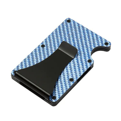 RFID Blocking Carbon Fiber Wallet and Card Holder