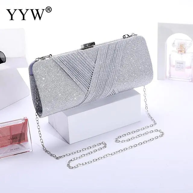 Pailletten-Glitzer-Abendhandtasche für Damen