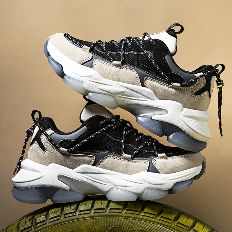 Fashionable Men's Casual Low-Top Dad Sneakers