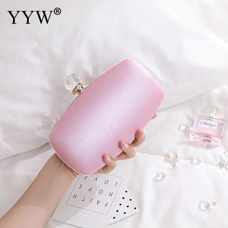 Designer Crystal Evening Clutch Purse for Women