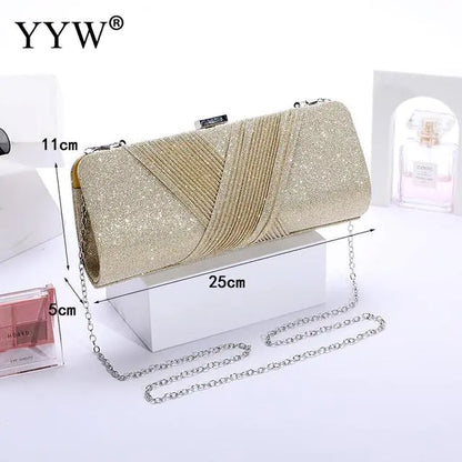 Pailletten-Glitzer-Abendhandtasche für Damen