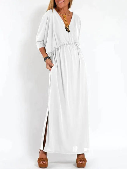V-Neck Maxi Dress