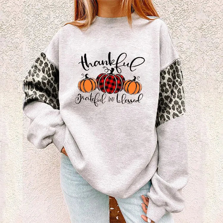 Floral Long Sleeve Knit Dress with Round Neck