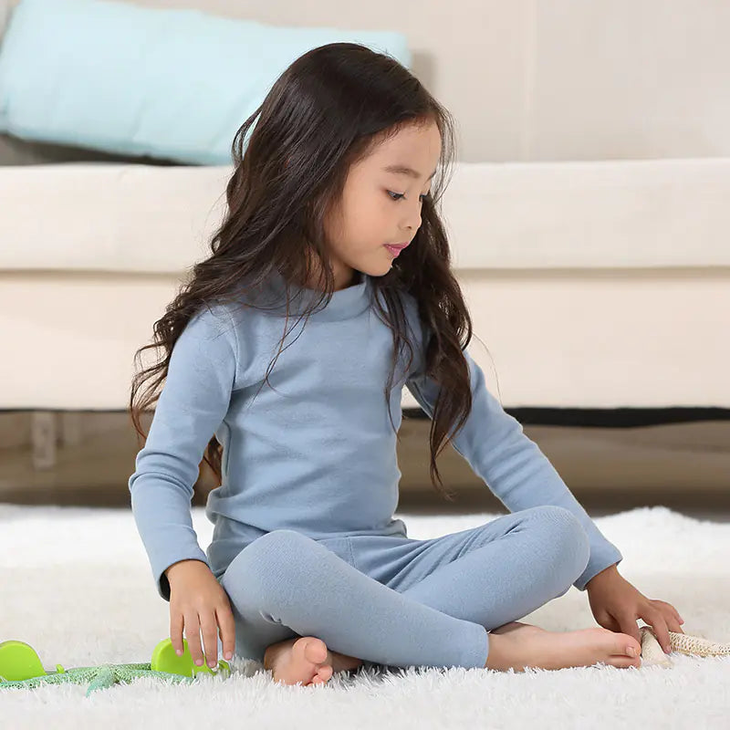 Girls' Pajamas  Long Sleeve Set (Two-Piece)