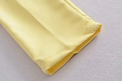 Fashionable Elegant High-Waisted Carrot Pants