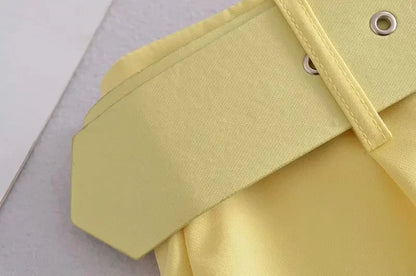 Fashionable Elegant High-Waisted Carrot Pants