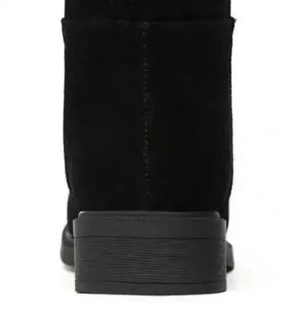 Thigh High Boot Warm Plush Snow Boots Side Zipper Snow Boots