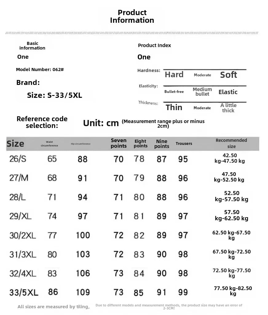 Casual Style Lightweight Casual Suit  Elastic Waist Short Length Pants