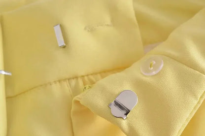 Fashionable Elegant High-Waisted Carrot Pants