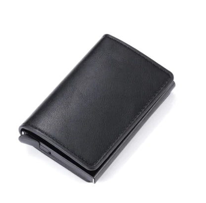 RFID-Proof Aluminum Card Wallet for Men (Credit Card Holder)