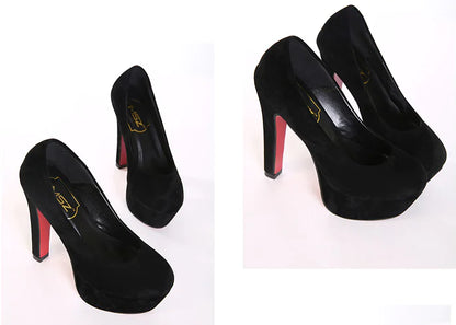 Princess High Heels - Stylish Chunky Platform Shoes