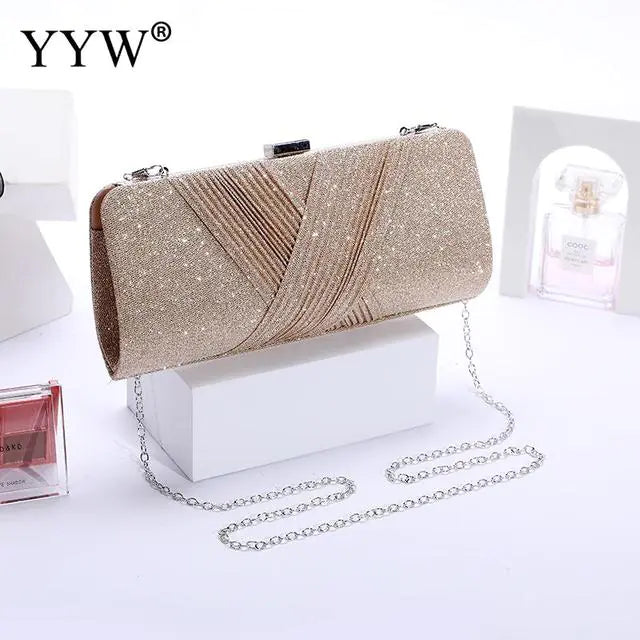 Pailletten-Glitzer-Abendhandtasche für Damen