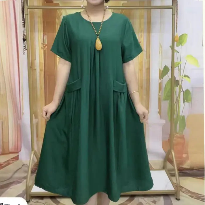 Plus Size Casual Dress for Summer - Stylish & Versatile