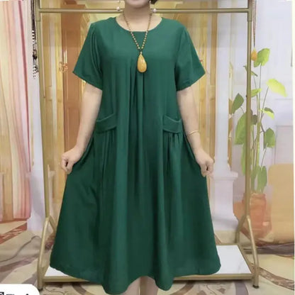 Plus Size Casual Dress for Summer - Stylish & Versatile