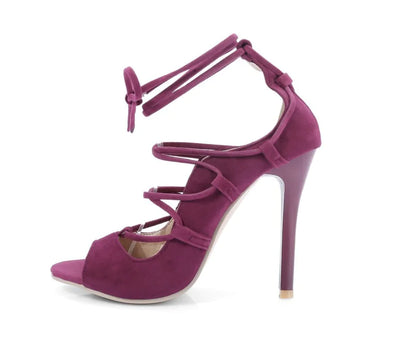 Roman High Heel Peep Toe Sandals