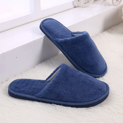 Thick Plush Slippers for Autumn and Winter Comfort