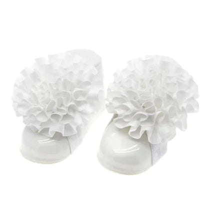 Baby Floral Headband and Foot Accessories Set