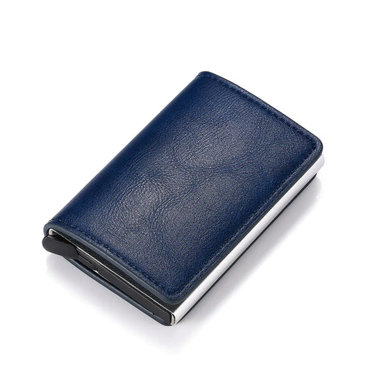 RFID-Proof Aluminum Card Wallet for Men (Credit Card Holder)