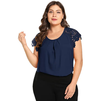Popular Short Sleeve T-Shirt for Plus Size Women