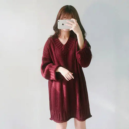 Knit Sweater Dress for Women