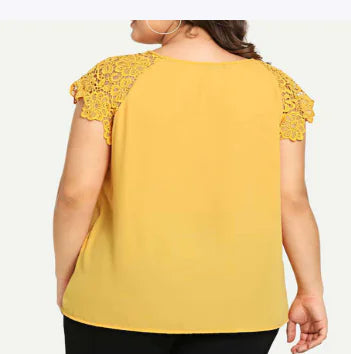 Popular Short Sleeve T-Shirt for Plus Size Women
