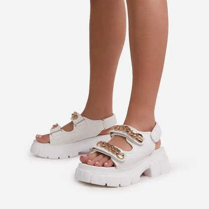 Women's Platform Mid-Heel Casual Sports Sandals
