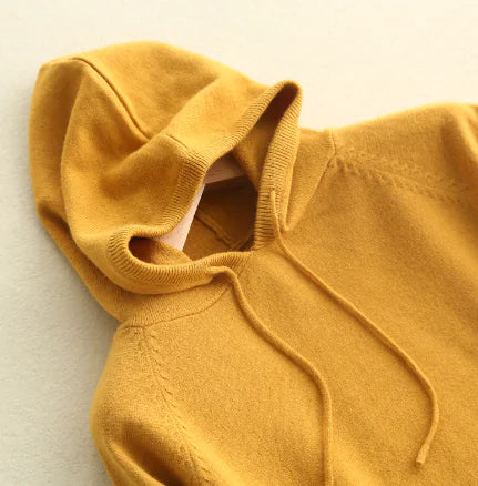 Hooded Thin Sweater for Women
