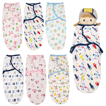 100% Cotton Baby Swaddle Wrap Blanket for Infants