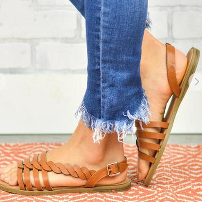 Summer New Style Roman Flat Sandals for Women