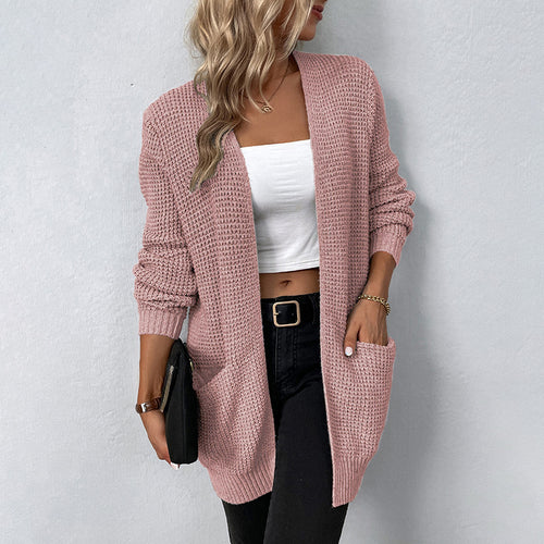 "New Loose Large Size Knitted Cardigan for Women"