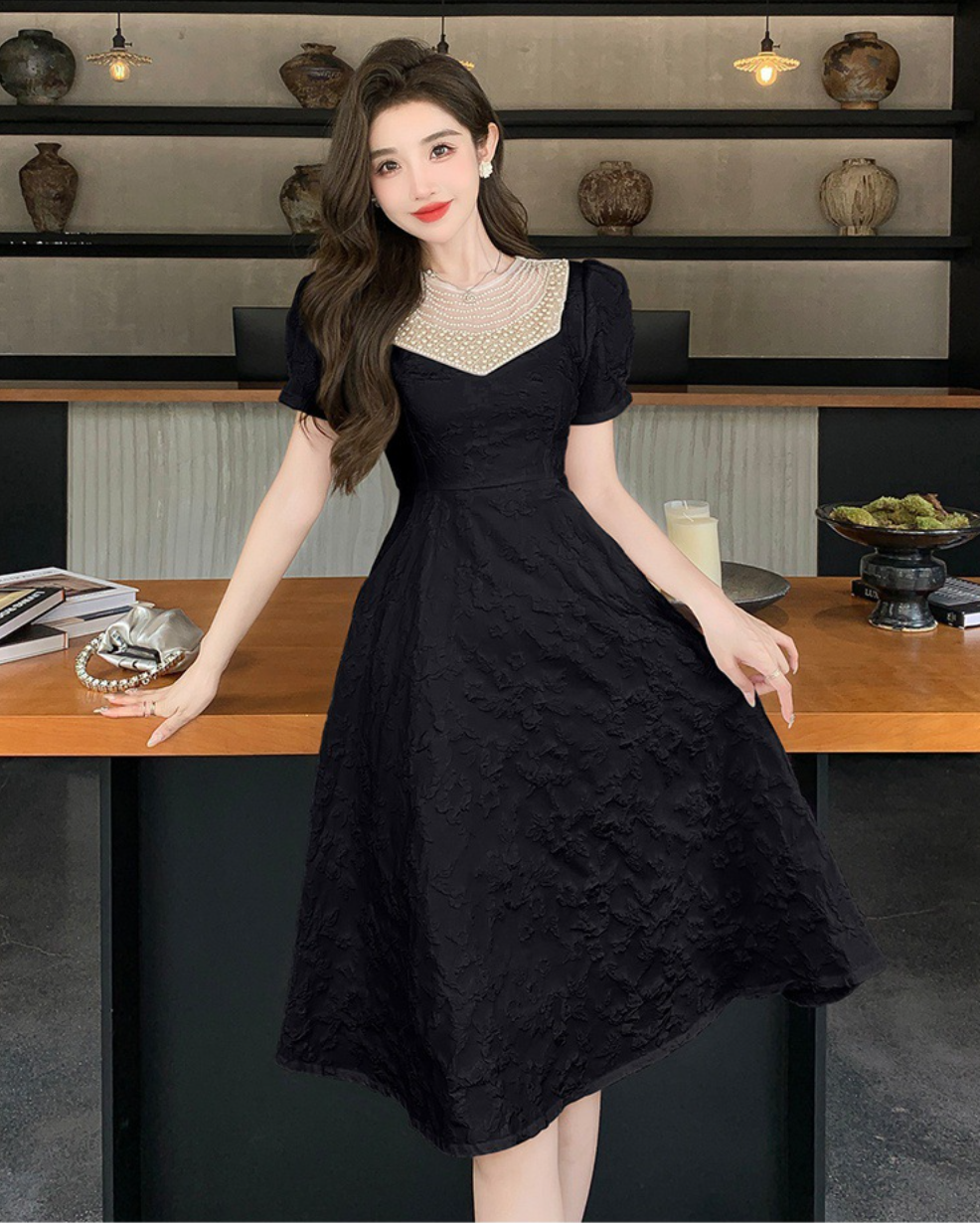 French Luxury Palace Style Dress for Women
