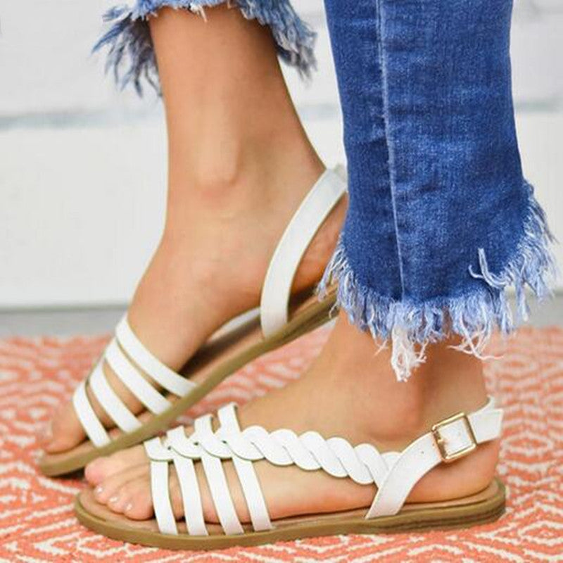 Summer New Style Roman Flat Sandals for Women