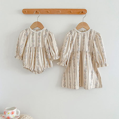 Autumn New Baby Girl Clothes - Triangle Climbing Dress