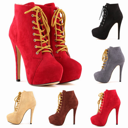 High Heeled Martin Boots and Heels