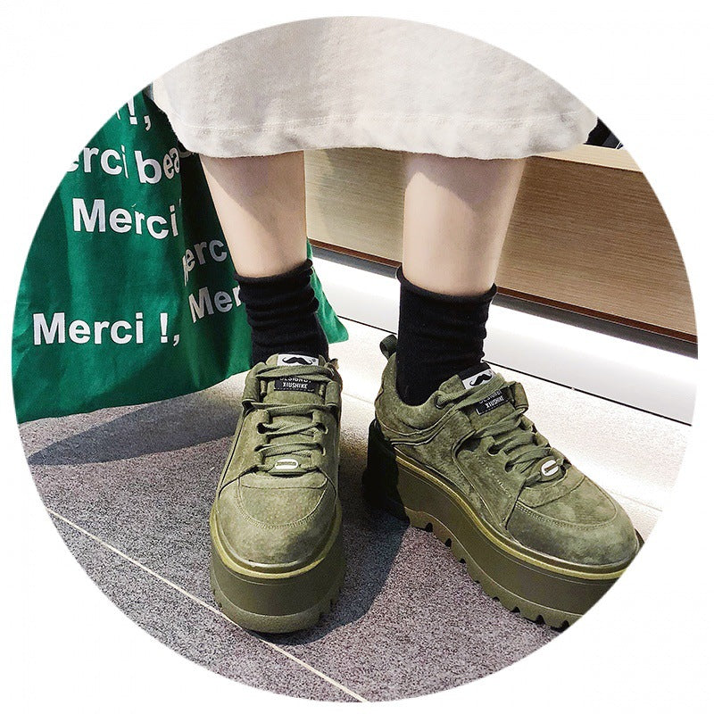 Thick Sole Casual Platform Shoes