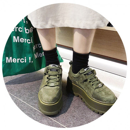 Thick Sole Casual Platform Shoes