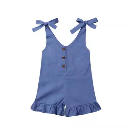Summer Sunsuit for Girls Aged 1-6 Years